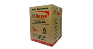 CAIXA COPO 180ML BRANCO ROSSO C/2500UN (25X100)