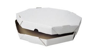 CAIXA PAPELÃO OITAVADA BRANCA 35CM