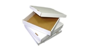 CAIXA PAPELAO QUADRADA BRANCA (26X26-4CM)