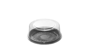 CAIXA PORTA BOLO FACILPACK FP32 MEDIA REDONDO C/100UN