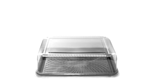 CAIXA PORTA BOLO FACILPACK 70 RETANGULAR ALTA C/40UN