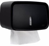 DISPENSER TOALHEIRO COMPACTO INVOQ PRETO
