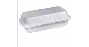 ESTOJO ISOPOR K1 BRANCO (21X11X8CM) PC C/100UN