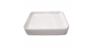 FARDO BANDEJA ISOPOR BR1 RASA BRANCA C/400UN