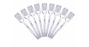 CAIXA GARFO SOBREMESA CRISTAL STRAWPLAST (20X50)