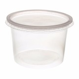 PACOTE KIT POTE E TAMPA REDONDO CRISTALCOPO 145ML C/25UN