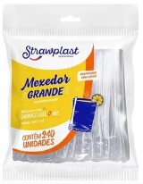 PACOTE MEXEDOR GRANDE STRAWPLAST 11CM C/240 UND