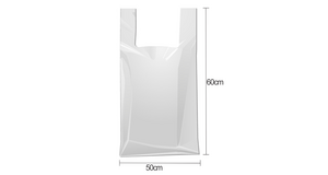 CAIXA SACOLA BRANCA 50X60 ROSSO SEGUNDA LINHA C/1000UN