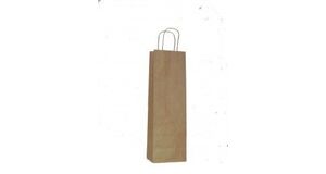 SACOLA KRAFT P/ VINHO (15X35) UNITARIO