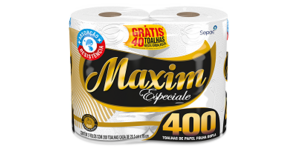 TOALHA DE PAPEL ROLO MAXIM ESPECIALE C/400 UND